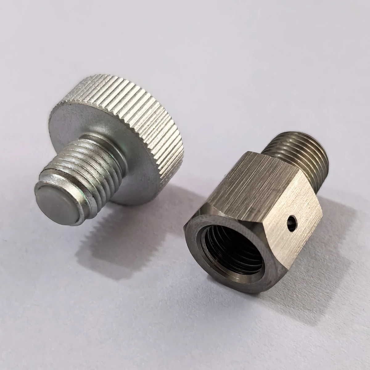 Bomba manual de alta presión HPA, 300bar, 4500psi, tornillo de purga de aire de acero inoxidable, adaptador de carga de purga de seguridad, roscas 1/8NPT - imagen 5