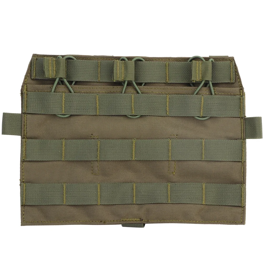 Paquete de accesorios delanteros de chaleco JPC2.0, sistema MOLLE, Panel MOLLE desmontable táctico Universal, solapa frontal para chaleco, portador de placa - imagen 2