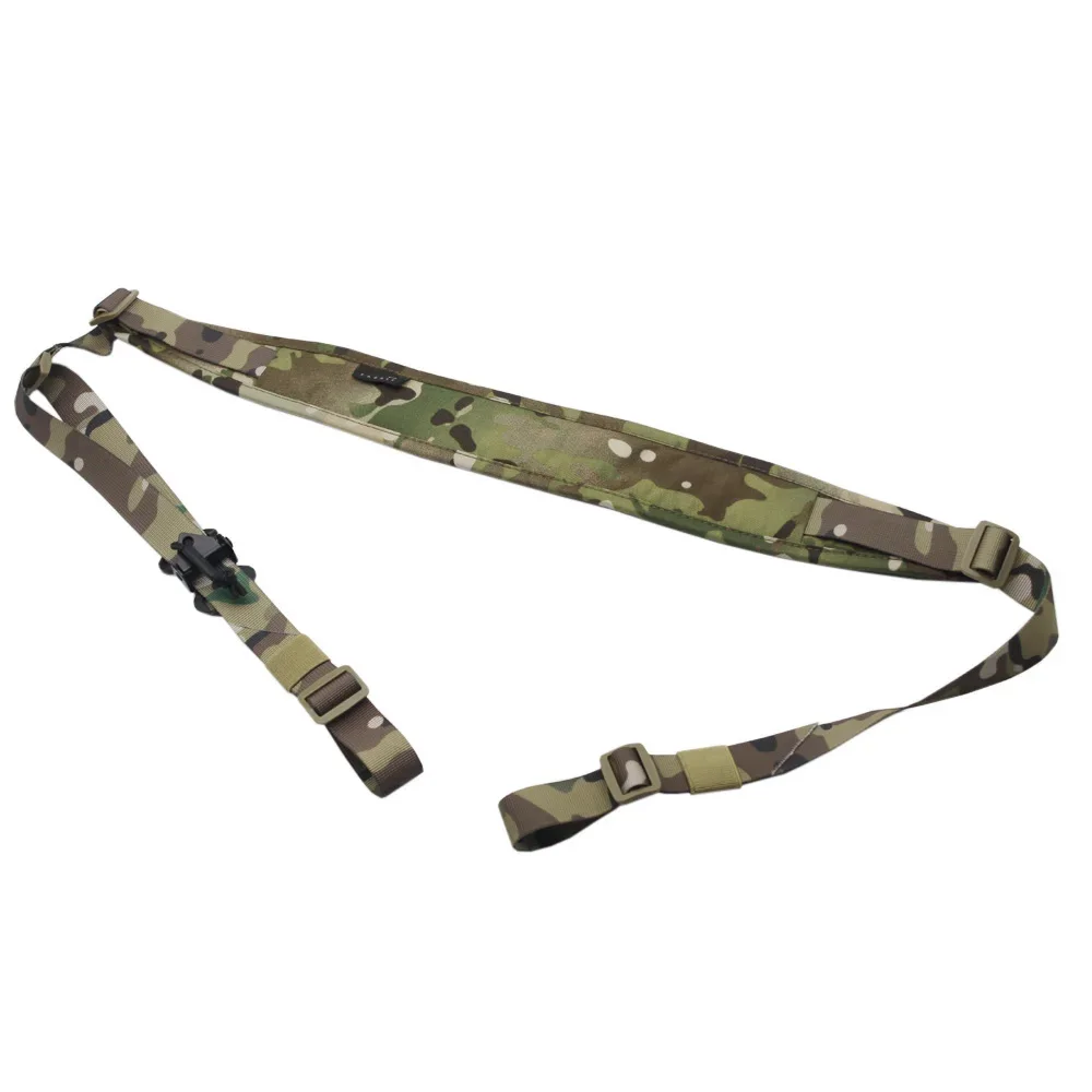 Correa táctica Modular para Rifle, accesorio de 2 puntos de 2,25 "de ancho, extraíble, acolchado, para pistola de tiro, Ajuste rápido - imagen 5