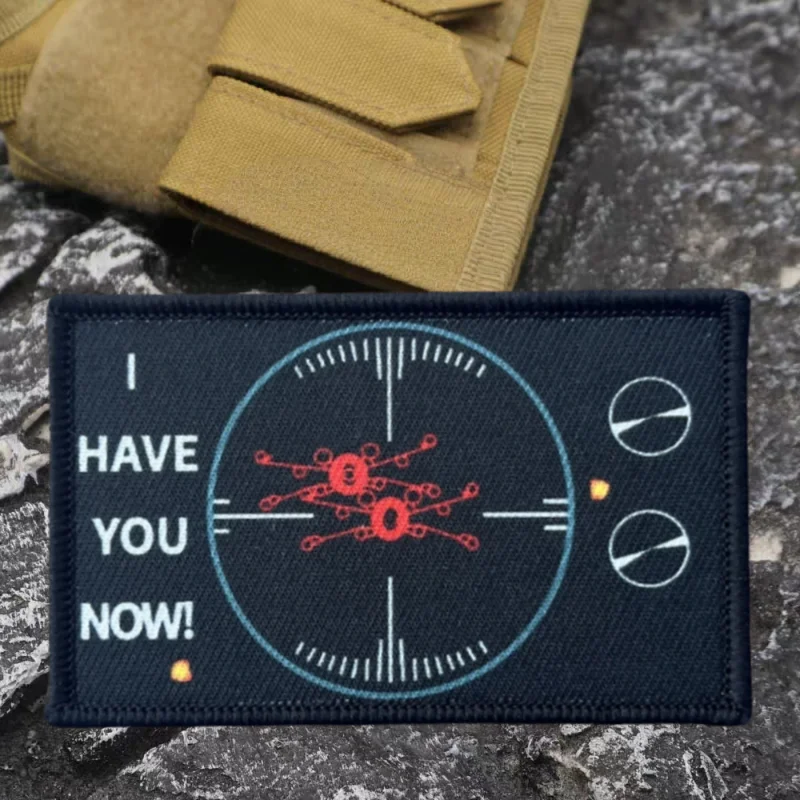 ¡TES HAVE AHORA! Parche de impresión para chaleco táctico, insignia de moral con gancho y bucle, pegatinas decorativas para mochila, parches para brazalete para ropa - imagen 2