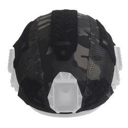 Casco táctico camuflaje con funda de nailon – Protección para caza y tiro