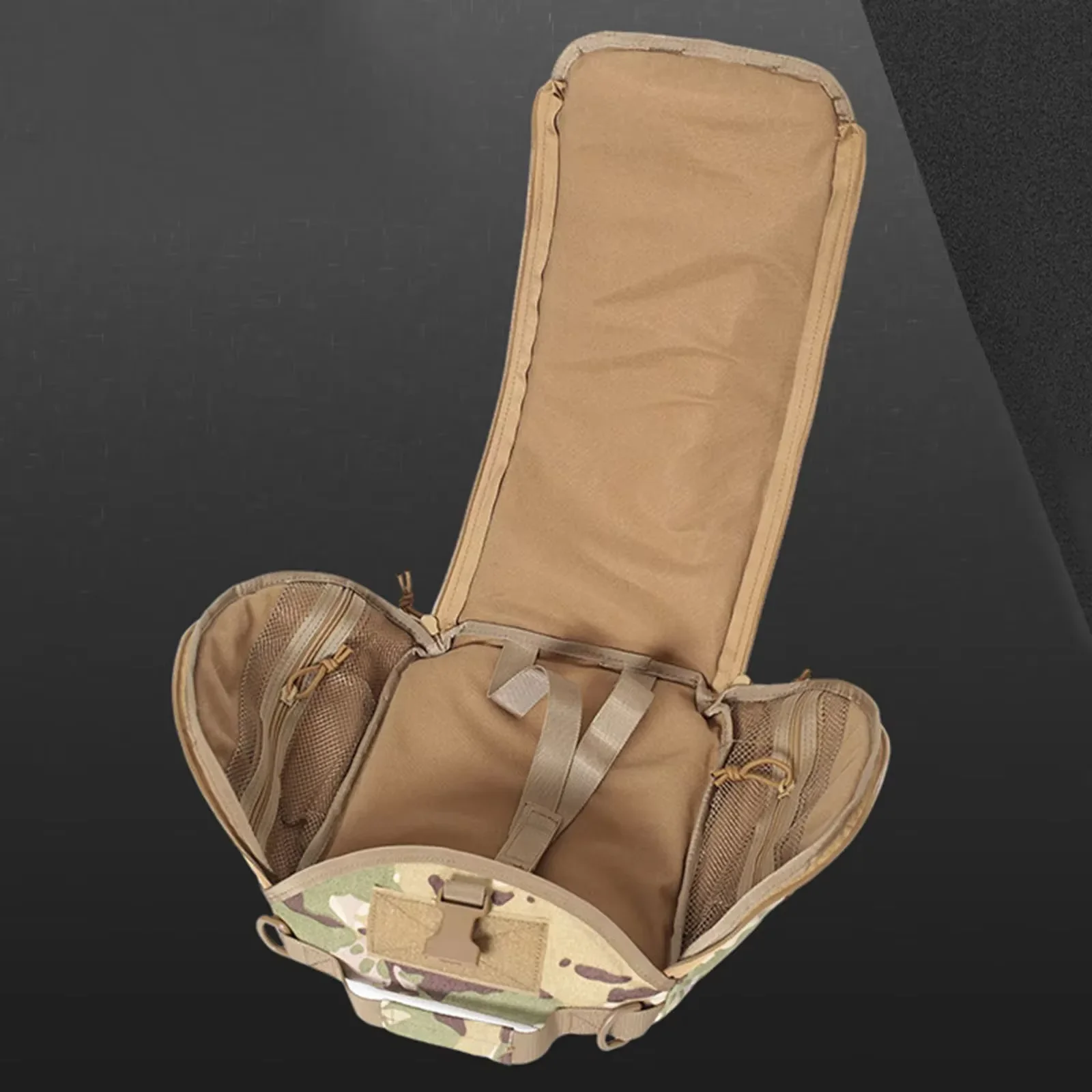 Bolsa táctica para casco, bolsa de almacenamiento para casco Airsoft FAST MICH, bolsa para cubierta de máscara, bolsa de transporte Molle para accesorios de caza al aire libre - imagen 4