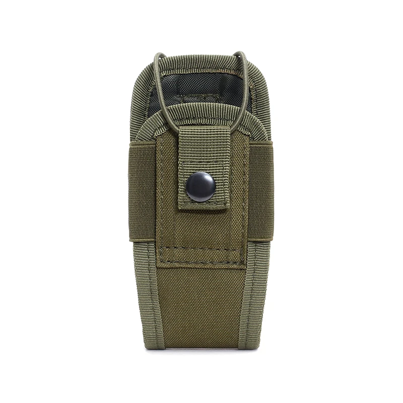 Bolsa táctica de nailon Molle para walkie-talkie, accesorios militares, bolsa de Radio portátil para caza y Camping