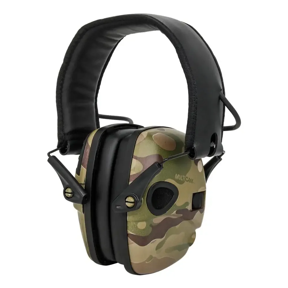 Orejeras de protección electrónica MultiCam de camuflaje táctico protección auditiva reducción de ruido protección auditiva auriculares tácticos - imagen 5