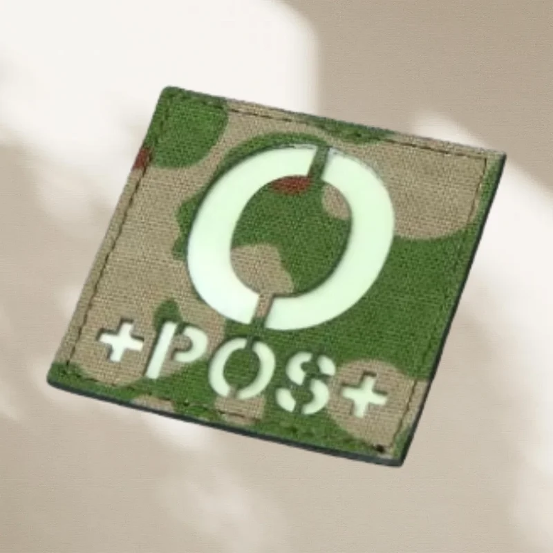 Etiqueta engomada al aire libre del nilón del reconocimiento del tipo sangre - imagen 3