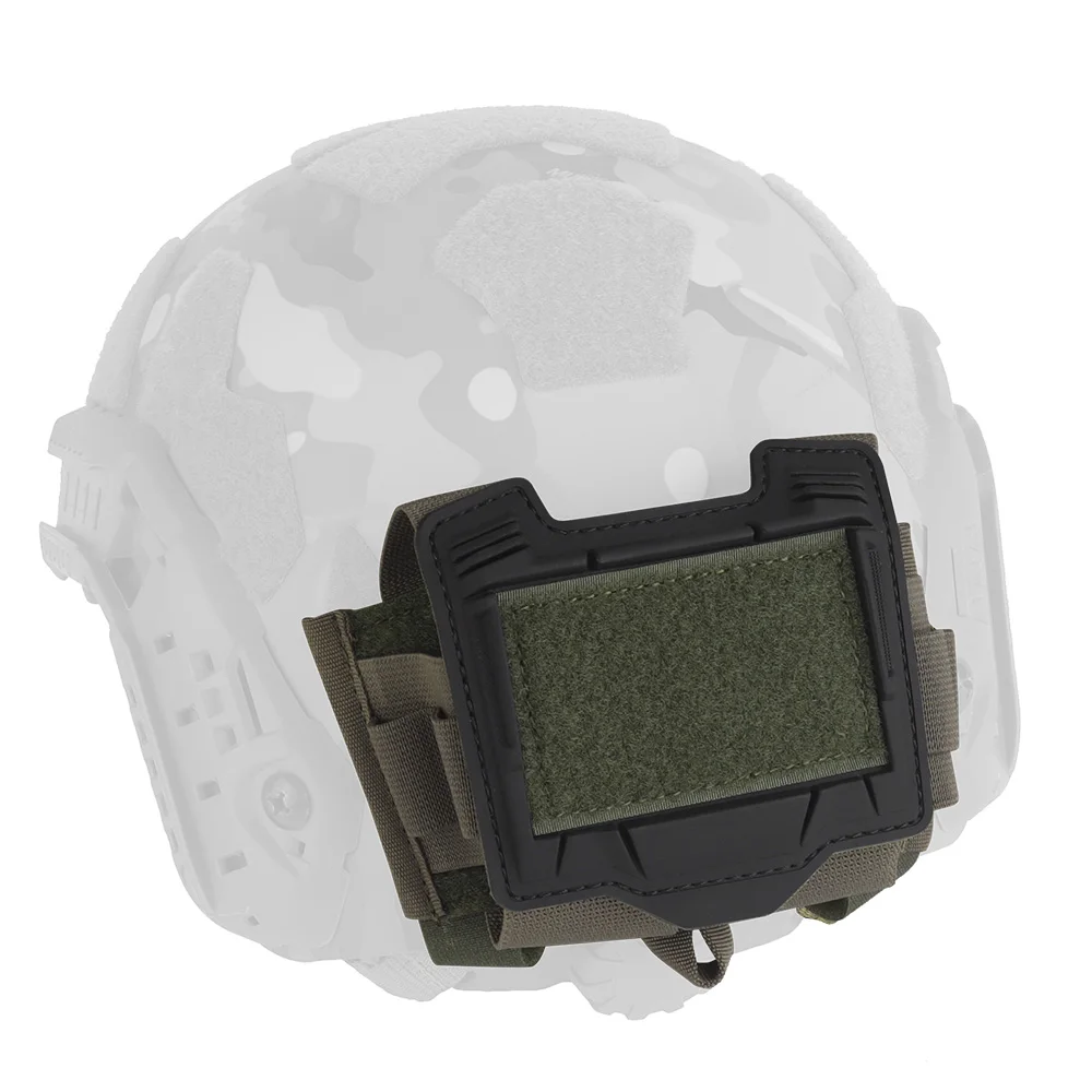 Batería puente casco rápido NVG con cable PTT y bolsa contrapeso - imagen 4