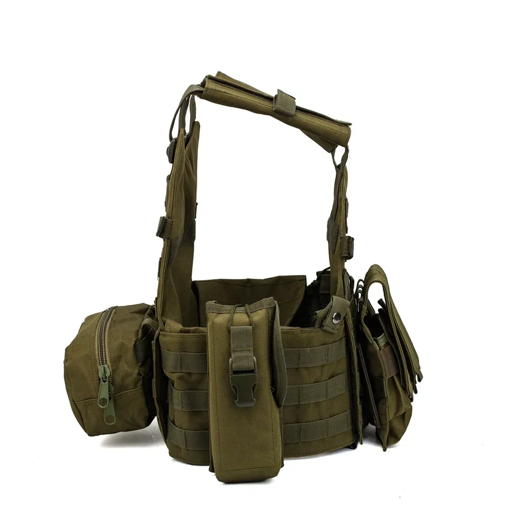 Chaleco táctico militar de caza para hombre, ataques FG, Airsoft, combate de Paintball, Molle, armadura corporal, portador de placa, chalecos militares, accesorios, 6094 - imagen 3