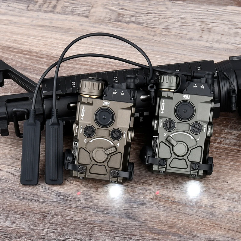 Láser táctico Axon con linterna y mando remoto para airsoft - imagen 3