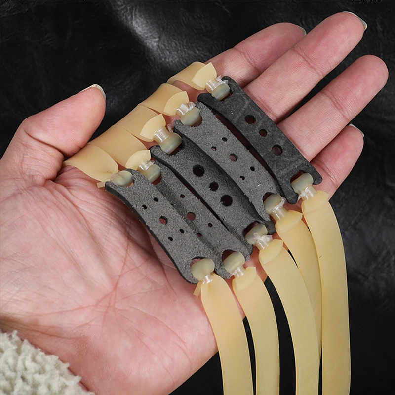 Correa de goma plana ancha para tirachinas, banda de goma reemplazable para Catapulta de caza, 3 piezas, 4020 - imagen 5