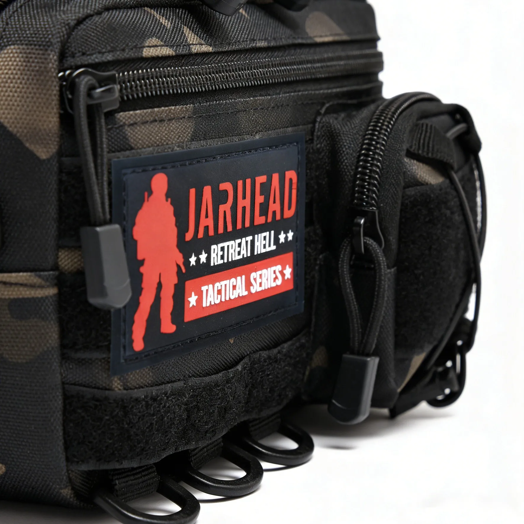 Bolsa Modular Horizontal para Almacenamiento de Utilidades al Aire Libre, Chaleco Táctico, Mochila, Bolsa de Accesorios Molle, Bolsa de Caza y Camping 1000D - imagen 5