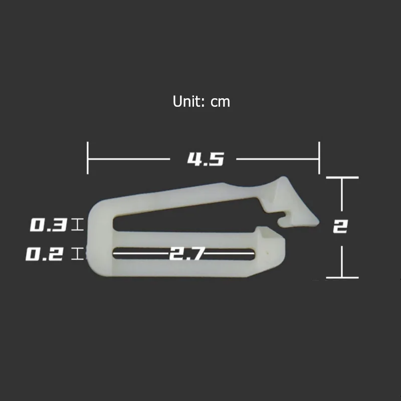 Hebilla colgante unidireccional desmontable luminosa, correa de 1 pulgada para mochila al aire libre, reequipamiento, gancho de nailon, accesorio de extensión multifunción - imagen 5