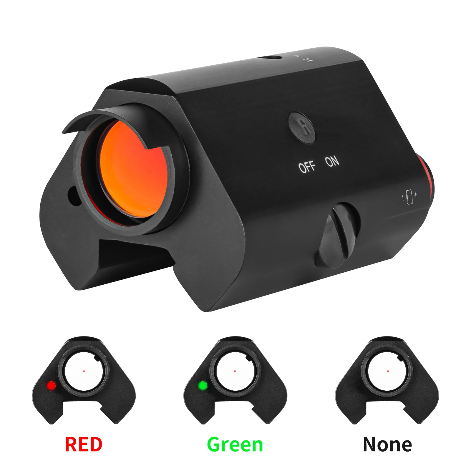 SPINA OPTICS Rifle táctico G36 3.5X mira telescópica con punto rojo R/G láser apto para Rifle AR Real G36 - imagen 5