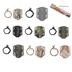 Cubierta protectora, accesorios tácticos de caza, tela decorativa de envoltura ajustable de madera sin rieles