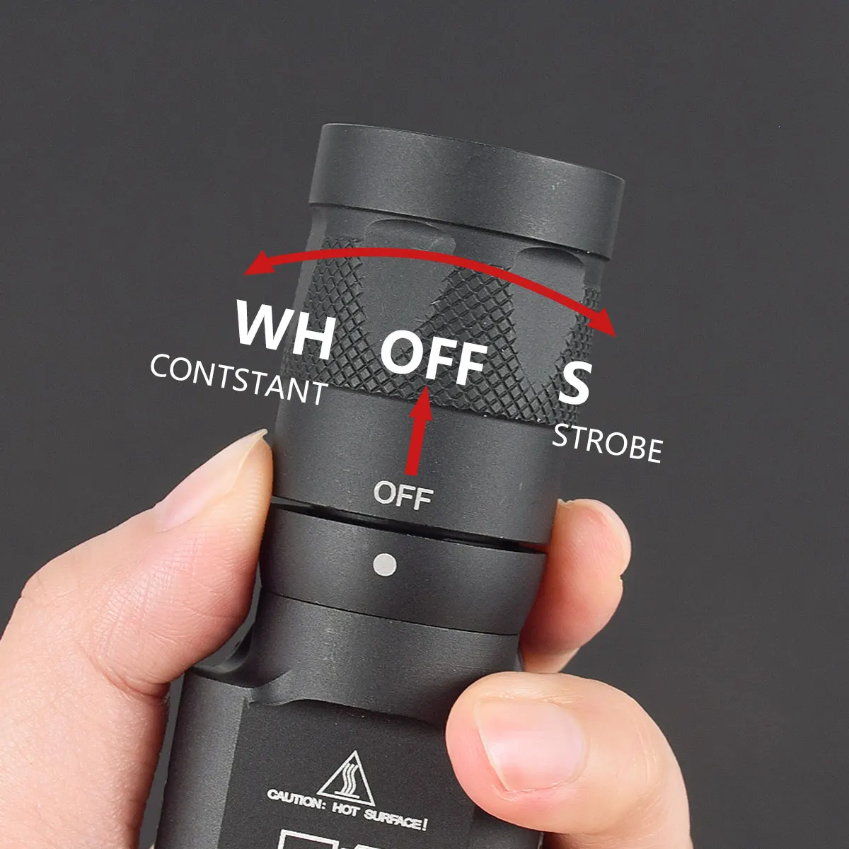 Surefir-linterna táctica para arma, luz estroboscópica para explorador, X300U, X300, Ultra X300V - imagen 2