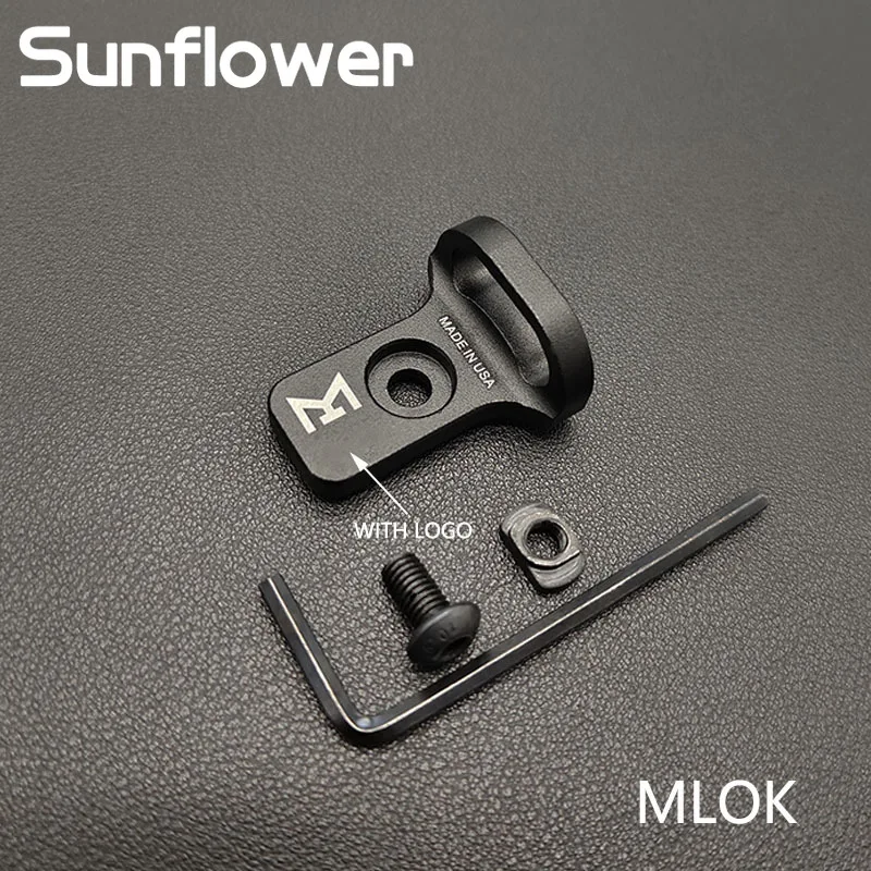 Correa de hombro táctica CQD, eslinga rápida, montaje de eslinga CQB, adaptador de montaje de eslinga QD frontal, accesorio para pistola de caza MLOK, A-1 BCM, montaje QD - imagen 4