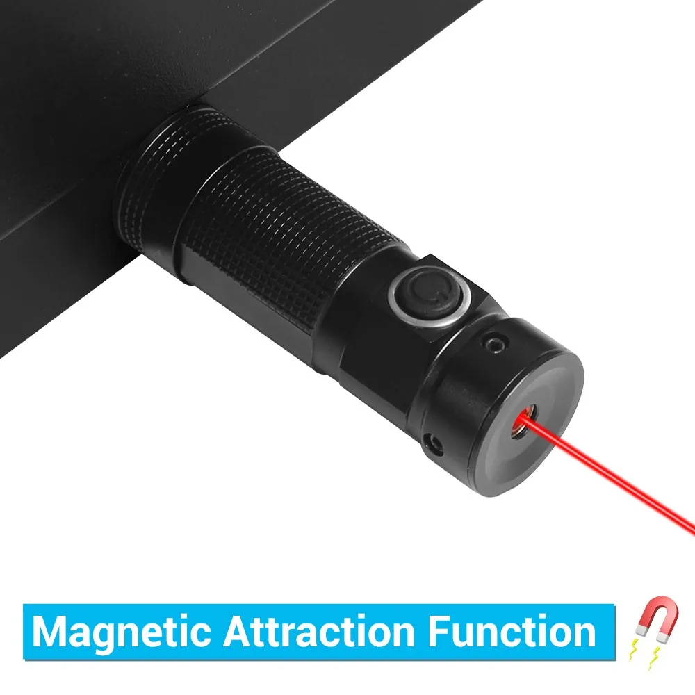 Mira láser táctica roja y verde, potente puntero láser compacto, mira láser roja y verde, accesorios de caza Airsoft - imagen 4