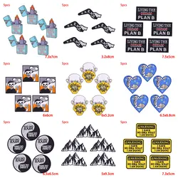 Parche táctico MOLLE cráneo tarot – Termoadhesivo para uniforme y mochila
