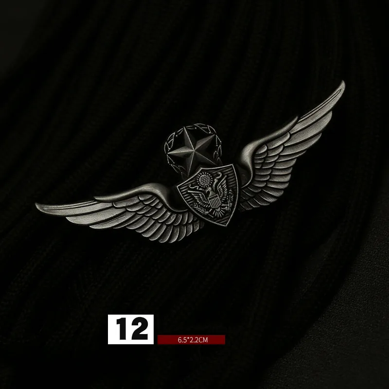 Insignia de vuelo, insignia de paracaídas para fanáticos del ejército, insignia decorativa, broche, insigniamemorativa, insignia de gorra de juego competitivo - imagen 4