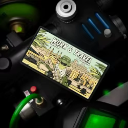 Insignia de moral divertida para trabajo y viaje, parches de PVC para ropa, apliques militares tácticos, gancho y bucle, accesorios para mochila, pegatina