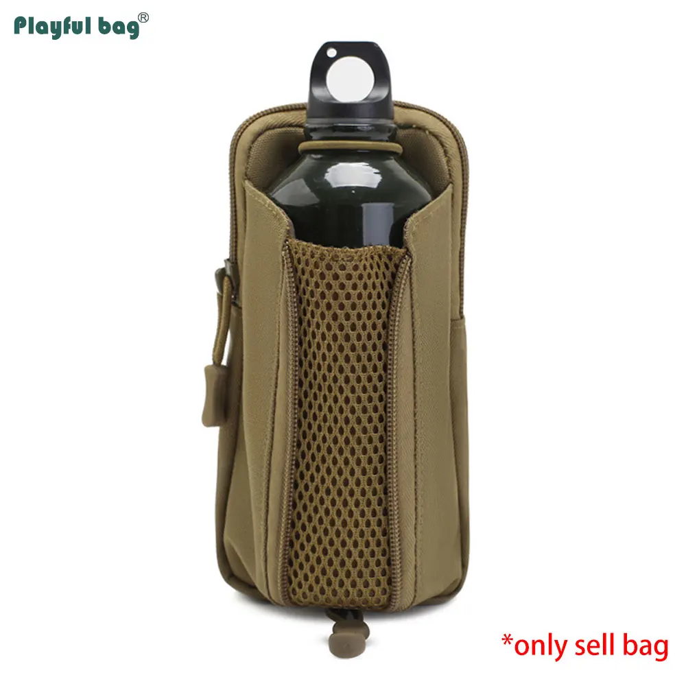 Bolsa para botella de agua al aire libre, bolsa multifunción para teléfono móvil, bolsa táctica EDC para herramientas, paquete de cintura pequeño deportivo AVA275 - imagen 3