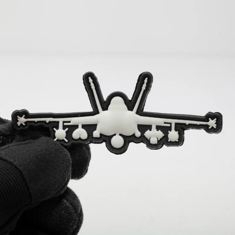 Parche de brazalete táctico serie Fighter, pegatina para mochila que brilla en la oscuridad - imagen 3