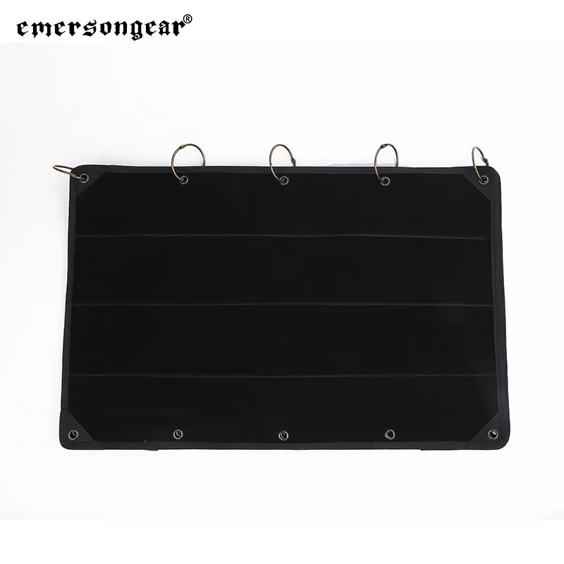Emersongear parche táctico álbum colección libro moral capítulo almacenamiento Panel insignia bolsa caza Casual recoger EM9371 Nylon - imagen 3