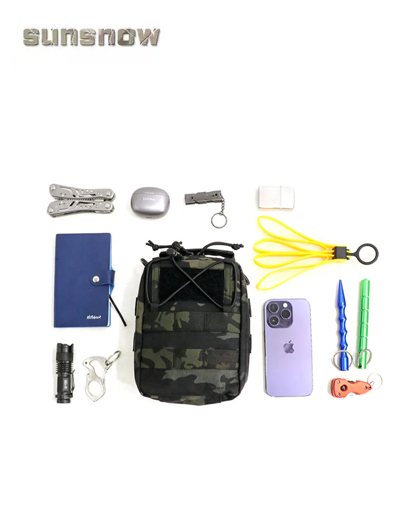 XPAC-bolsa táctica para exteriores, bolso de almacenamiento multizona, impermeable, sistema de jazmín - imagen 4