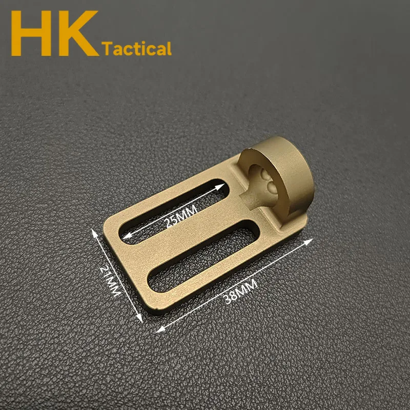 Adaptador táctico de eslinga Triglide de 2 a 1 punto, 1 unidad, Compatible con giratorios QD Swing, accesorios de caza Airsoft - imagen 5