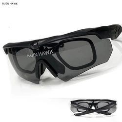 Gafas tácticas con montura graduada para airsoft caza y tiro