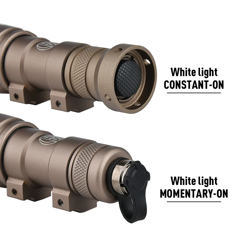 Danie-luz de explorador de defensa, montaje lateral DD CNC Keymod, carril de M-LOK para SureFire SF M300 M600, soportes de Base para linterna táctica PEQ 15 - imagen 3