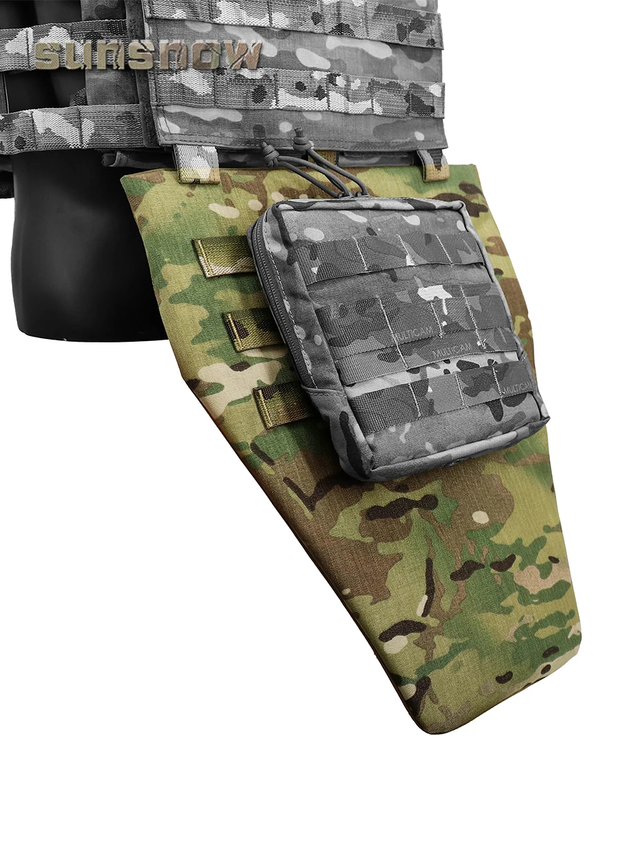 Chaleco para deportes al aire libre Módulo protector MOLLE Placa colgante inferior Protección de la entrepierna - imagen 5