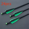 24pcs  green black