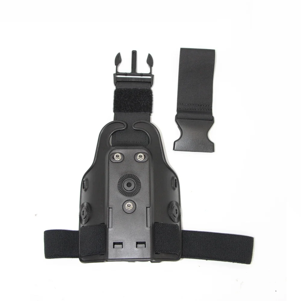Cubierta de pierna de una sola correa, placa táctica pequeña con arnés, pierna de caída para todos los pistolas - imagen 2
