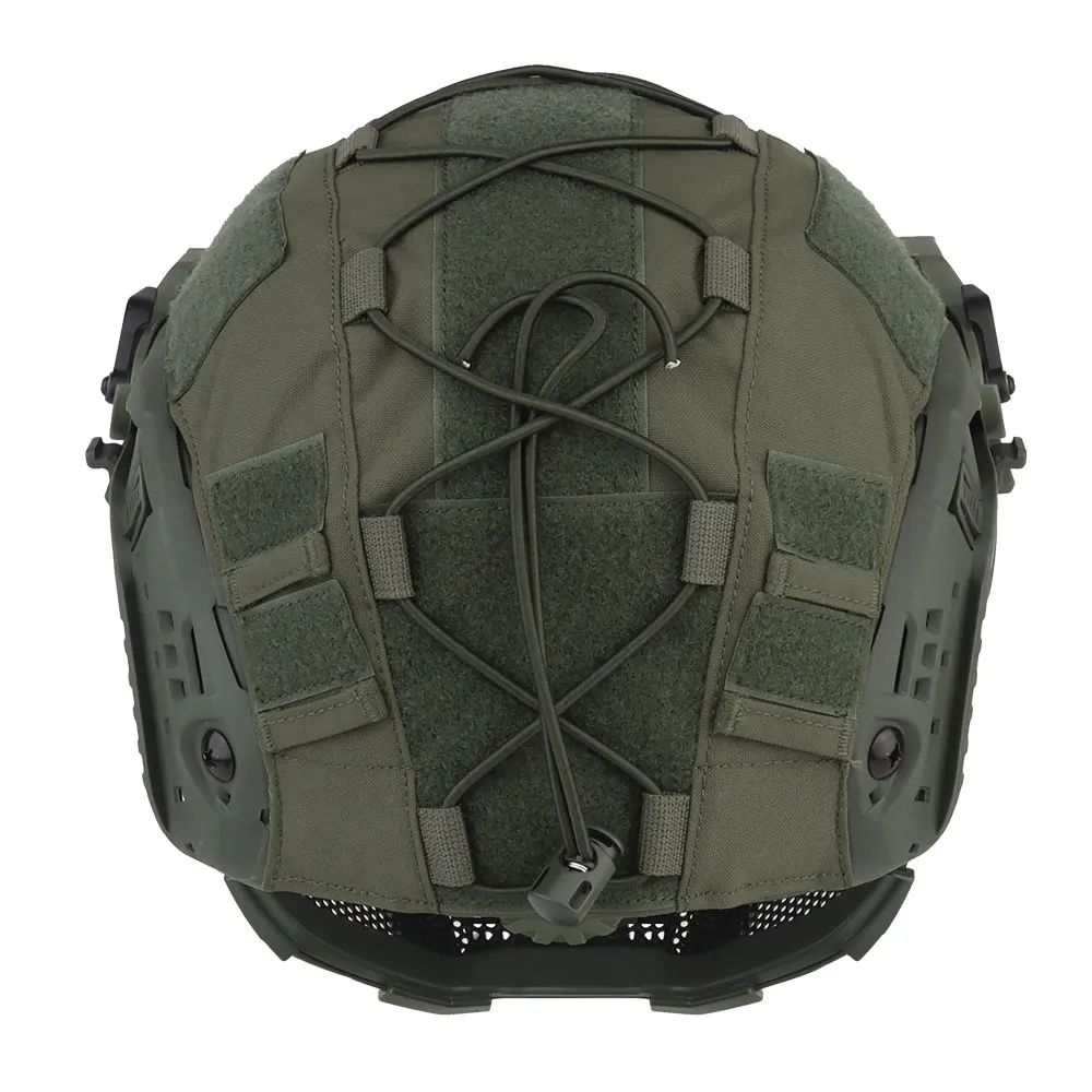 Casco táctico rápido, media máscara facial con gafas abatibles, lentes negros/transparentes de 2 uds para caza, juego Airsoft CS, equipo de máscara de Paintball - imagen 4
