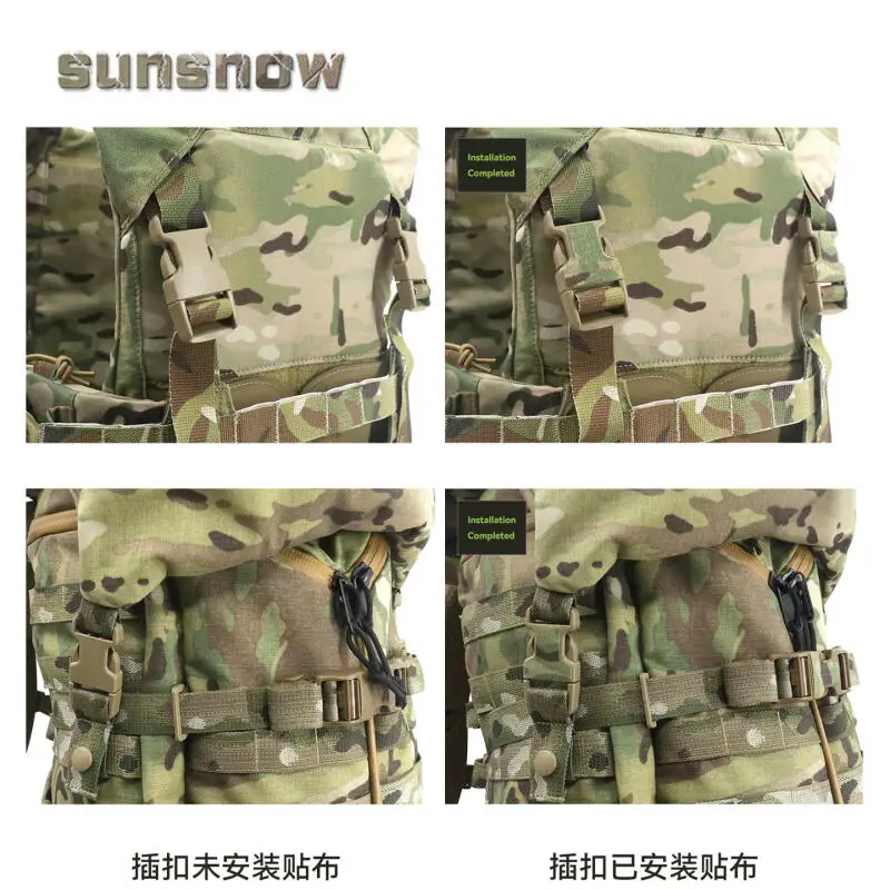 Película táctica Utx hebilla camuflaje pegatina, película protectora de hebilla - imagen 2