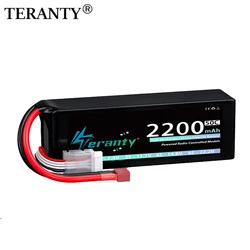Teranty 4S Lipo FPV Drone batería 14,8 V 2200mAh 50C Softtcase con enchufe T XT60 para RC coche RC helicópteros camiones piezas de modelo RC
