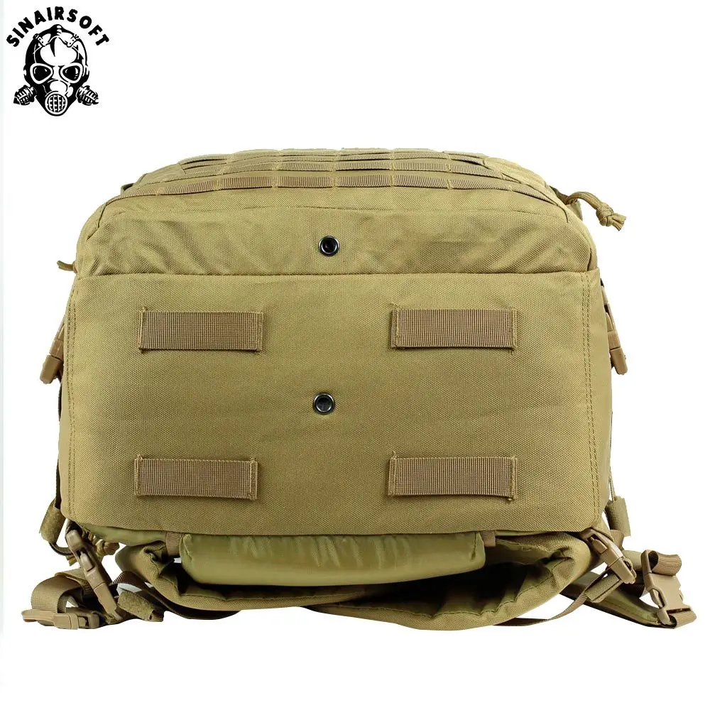 Mochila táctica de 55L, bolsas militares 1000D, mochila del ejército, mochila Molle para deportes al aire libre, bolsa para acampar, senderismo, viaje, escalada - imagen 5