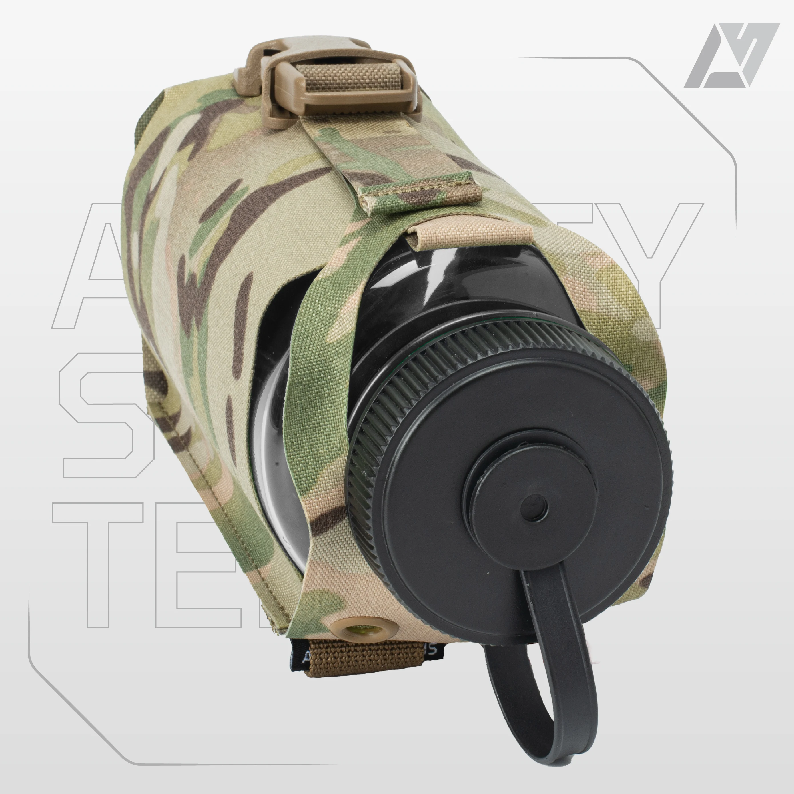 AS Smart System, replicación de cabeza de lobo SS, bolsa para botella de agua Nalgene, bolsa de accesorios tácticos - imagen 4