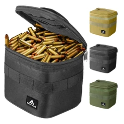 Bolsa para munición 1000D, bolsa para munición, caja para munición, estuche para almacenamiento de balas, bolsa para cartuchos, bolsa de herramientas EDC, bolsa de utilidad para accesorios de caza