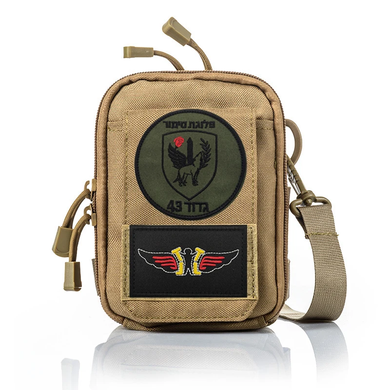 Accesorios para exteriores, insignia verde militar de Israel, brazalete conmemorativo, parche bordado, mochila, parches de gancho y bucle para ropa - imagen 3