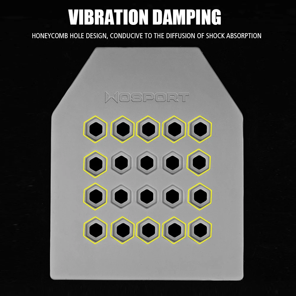 Chaleco táctico con revestimiento de placa a prueba de balas, absorción de impacto, Airsoft, adecuado, 8.0 x 10.0 in, 10.0 x 12.0 in, 11.0 x 14.0 in, placa deflectora, 2 uds. - imagen 2