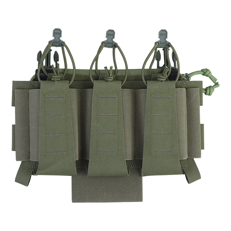 Paquete de triple función elástica para exteriores de 5,56mm, paquete de accesorios de chaleco torniquete de transporte desmontable de doble capa - imagen 5