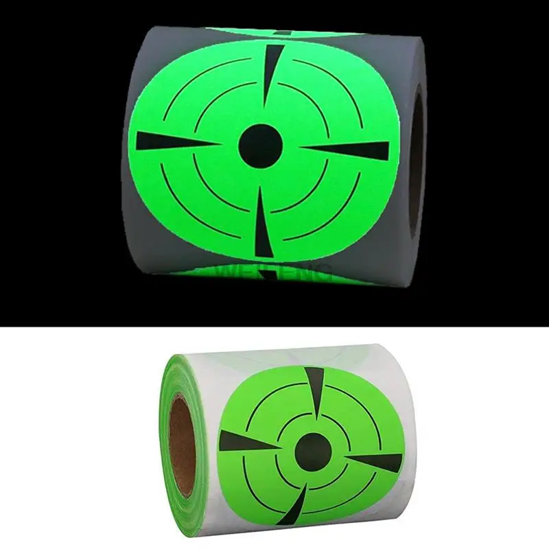 Piezas autoadhesivo para pistola de Airsoft, salpicaduras de 4 pulgadas, objetivo de disparo reactivo, para práctica de Paintball, caza, 400 - imagen 4