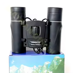 Binoculares potentes de 3000x22, Mini telescopio plegable de largo alcance de 50000M, óptica BAK4 FMC para Deportes de caza, viajes de acampada al aire libre