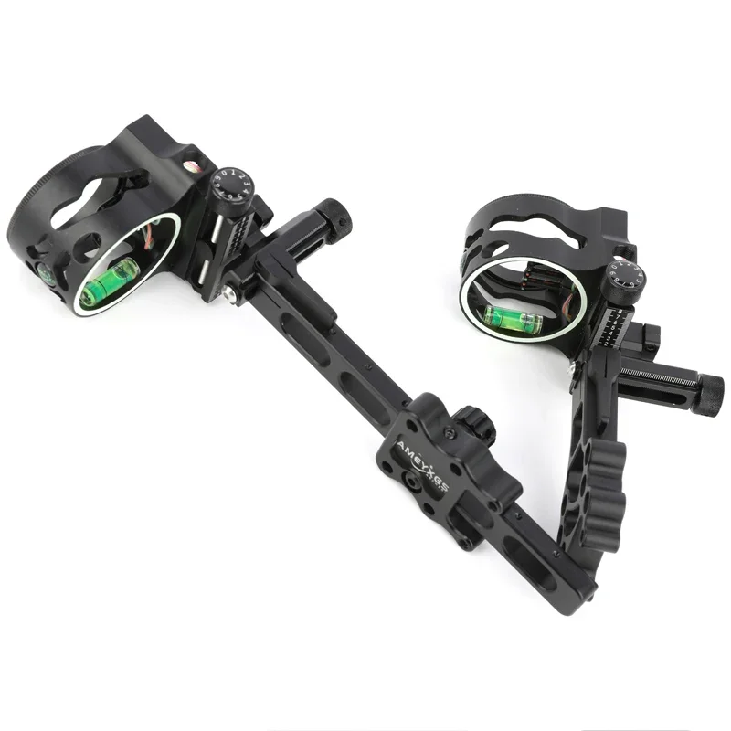 Mira AME arco compuesto 5 pines con luz – Ajustable para caza - imagen 2