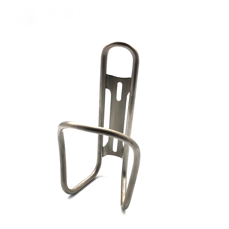 Portabotellas hueco de aleación de titanio TC4/gr9, portabotellas para bicicleta con tornillos Ti - imagen 2