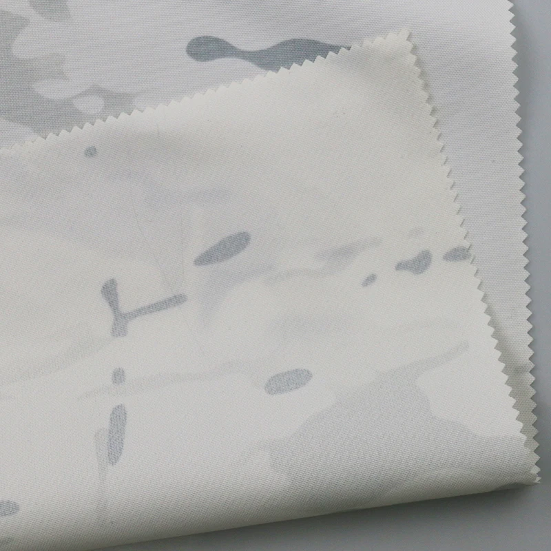 Camuflaje de nieve MC MCBK MCTP, tela negra, nailon 500D, impermeable, alta resistencia, equipaje, telas tácticas, ropa interior