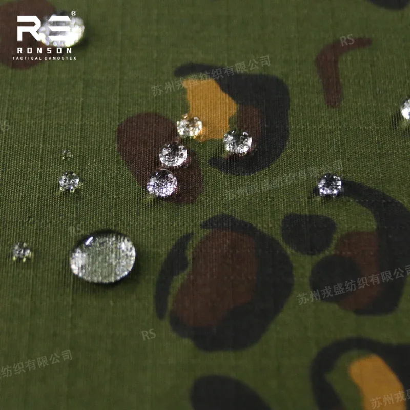 SS-LETO ruso camuflaje nailon algodón a cuadros Fbric impermeable transpirable ropa casco y sombrero tela 1,5 metros de ancho - imagen 4