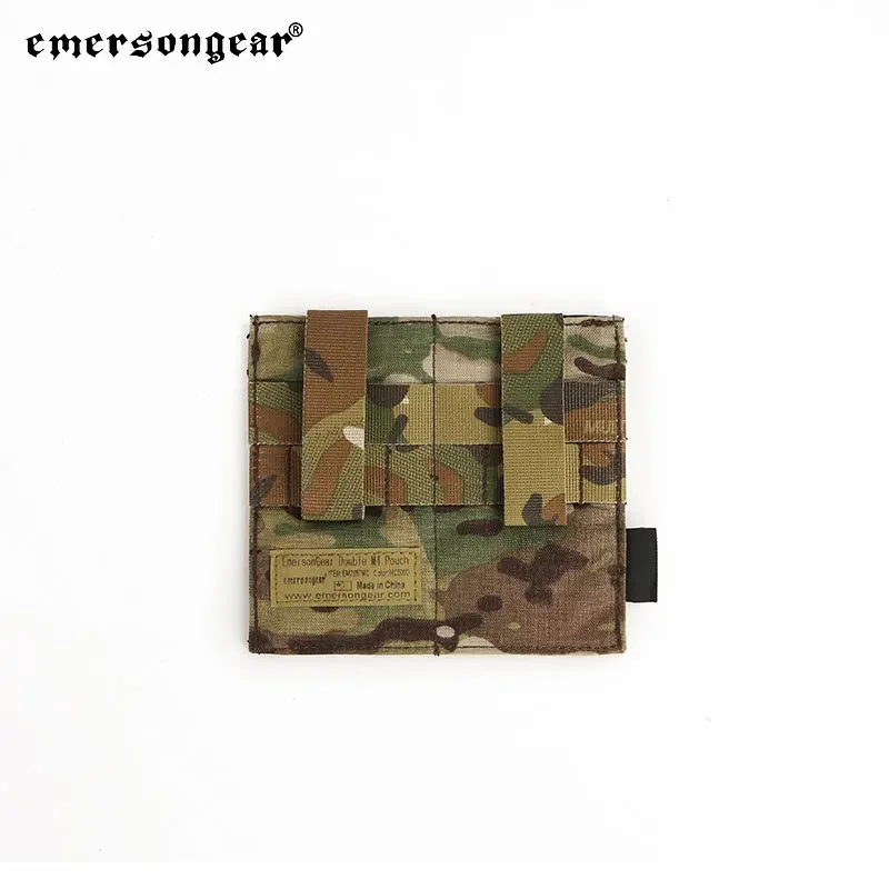 Emersongear5.56 bolsa doble Airsoft revista bolsa Molle Mag bolsa combate senderismo caza accesorios EM2387 - imagen 4