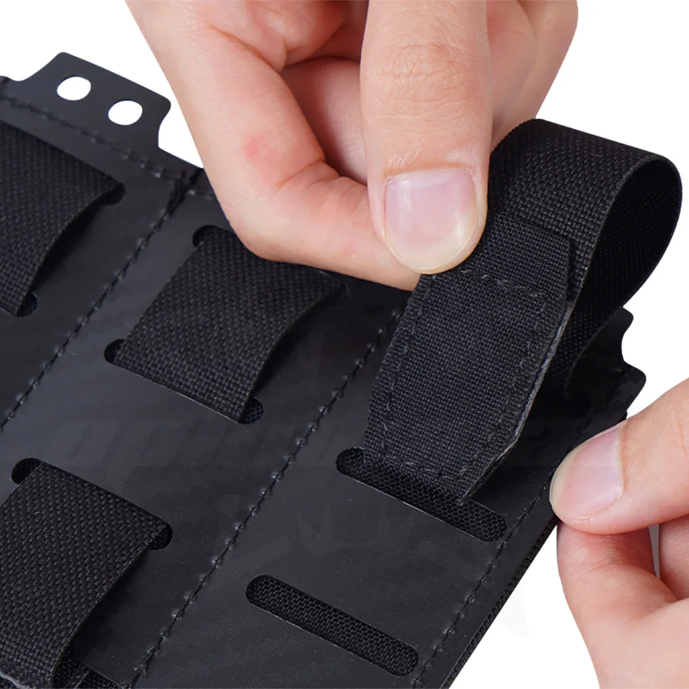 OPHIDIAN MOLLE System 9mm Triple cargador bolsa fibra de carbono caza pistola de aire equipo al aire libre - imagen 5